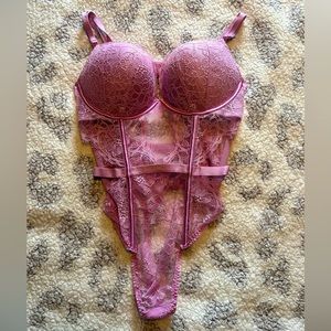 Victoria’s Secret Lingerie, corset bodysuit. Brand new. Never worn.